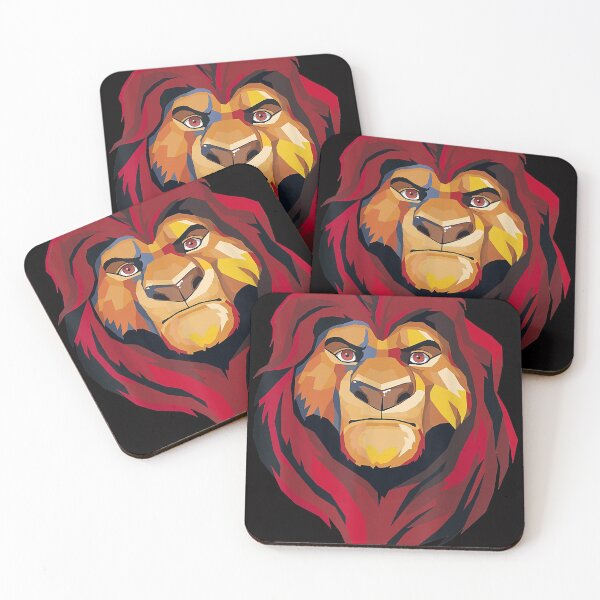 Item preview, Lion King Mufasa Geometrics Graphic  designed and sold by tarynhollo.