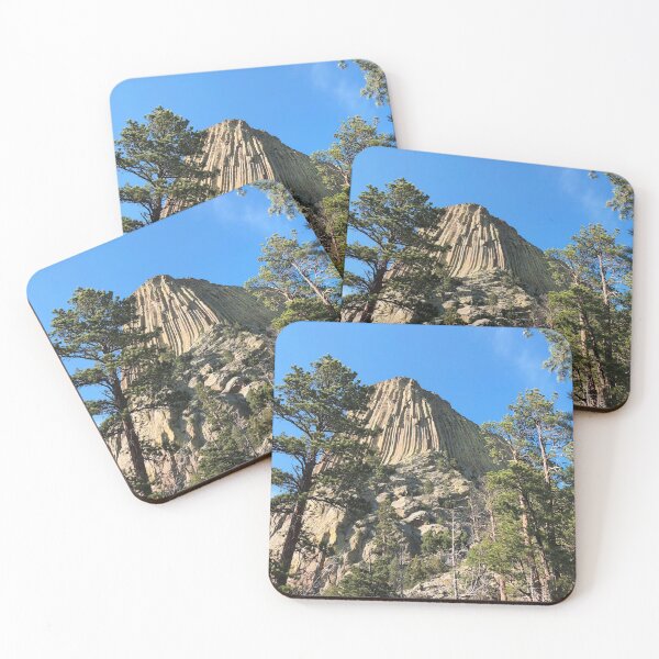 Item preview, Devils Tower from the trail designed and sold by EzrasTrinkets.