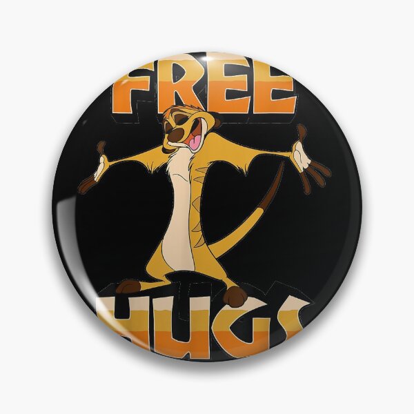 Item preview, Lion King Timon Free Hugs Graphic designed and sold by tarynhollo.