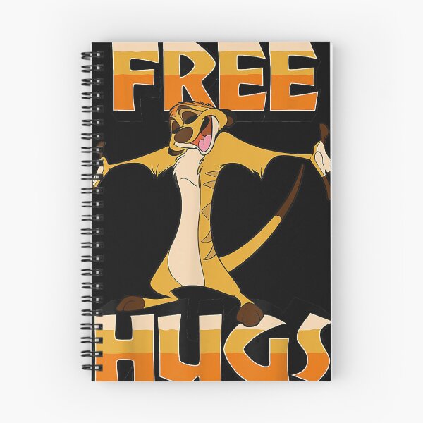 Item preview, Lion King Timon Free Hugs Graphic designed and sold by tarynhollo.