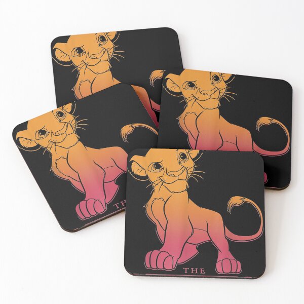 Item preview, Lion King Young Simba Sunset Gradient Graphic  designed and sold by tarynhollo.