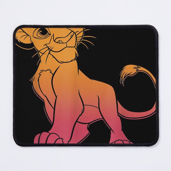 Item preview, Lion King Young Simba Sunset Gradient Graphic  designed and sold by tarynhollo.