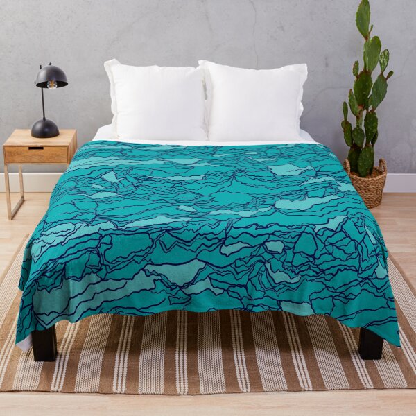 Item preview, Teal Rocky Texture designed and sold by Carolina Diaz.