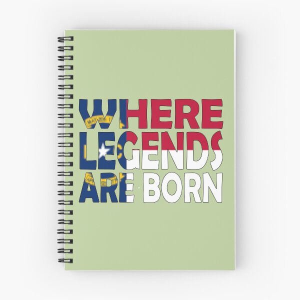 Item preview, North Carolina Flag - Where Legends Are Born designed and sold by Quotes-I-Wear.