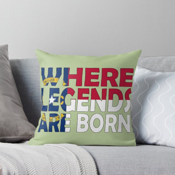Item preview, North Carolina Flag - Where Legends Are Born designed and sold by Quotes-I-Wear.