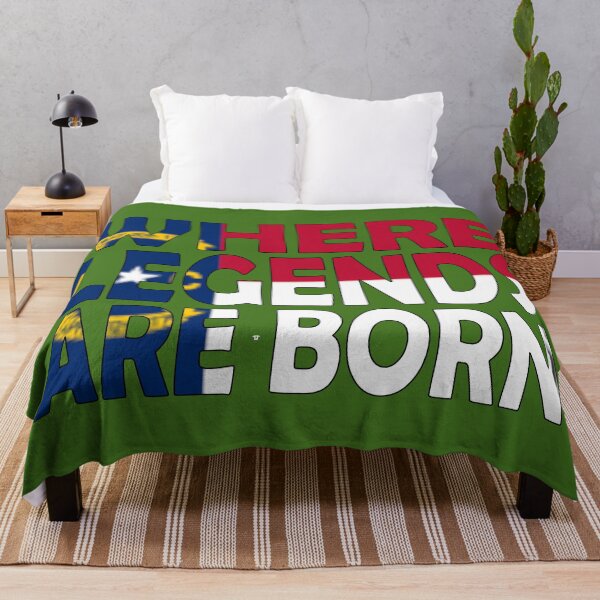 Item preview, North Carolina Flag - Where Legends Are Born designed and sold by Quotes-I-Wear.