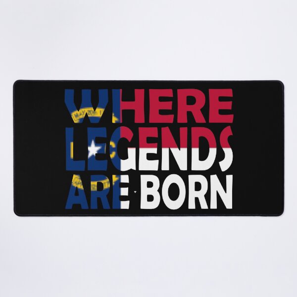 Item preview, North Carolina Flag - Where Legends Are Born designed and sold by Quotes-I-Wear.