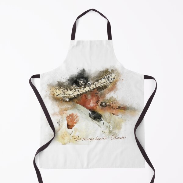 Item preview, Good luck to you, Chente / Vicente Fernandez Watercolor designed and sold by SAUHER.