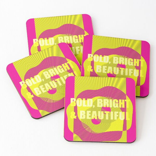 Artikelvorschau, Bold, Bright & Beautiful (Rhubarb And Custard Edition) entworfen und verkauft von IKDG.
