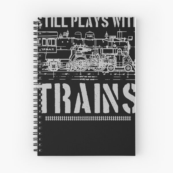 Item preview, Still Plays With Trains Model Railroad Locomotive Essential T-Shirt designed and sold by Vickyorral.