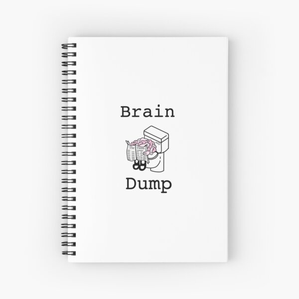 Brain Dump Spiral Notebook