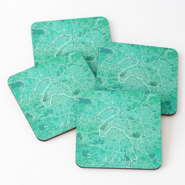 Item preview, Paris City Map of France - Watercolor designed and sold by deMAP.