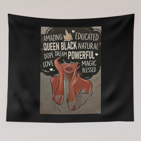 Item preview, Amazing educated queen black natural dope dream powerful love magic blessed designed and sold by SimonsonNuala.