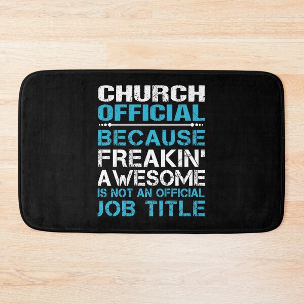 Item preview, Church Official T Shirt - Freaking Awesome Job Gift Item Tee designed and sold by oetate4774.