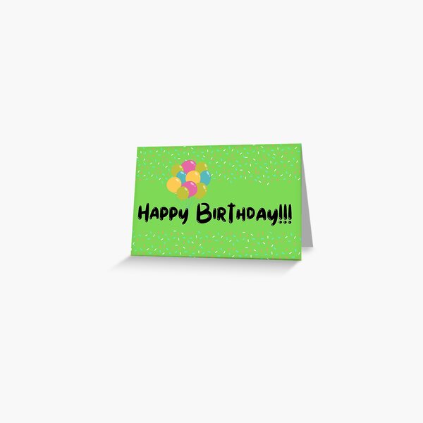 Banco de Imágenes Gratis: Feliz Cumpleaños - Postal con globos y Mensaje  Feliz  cumpleaños globos, Feliz cumpleaños, Targetas de feliz cumpleaños