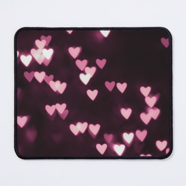 Item preview, Romantic Pink Bokeh Hearts designed and sold by newburyboutique.