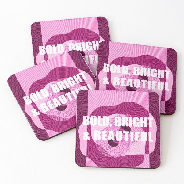 Artikelvorschau, Bold, Bright & Beautiful (Raspberry Ripple Edition) entworfen und verkauft von IKDG.