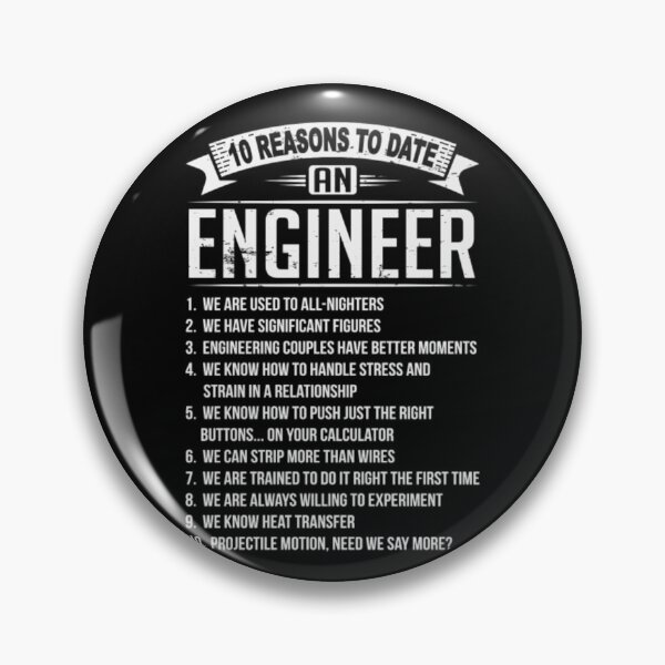 Item preview, 10 Reasons To Date a Engineer designed and sold by aryagiri.