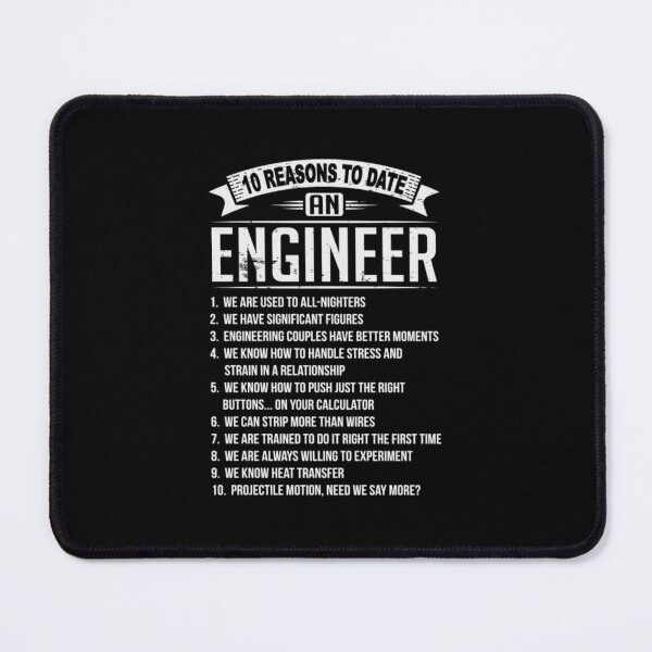 Item preview, 10 Reasons To Date a Engineer designed and sold by aryagiri.