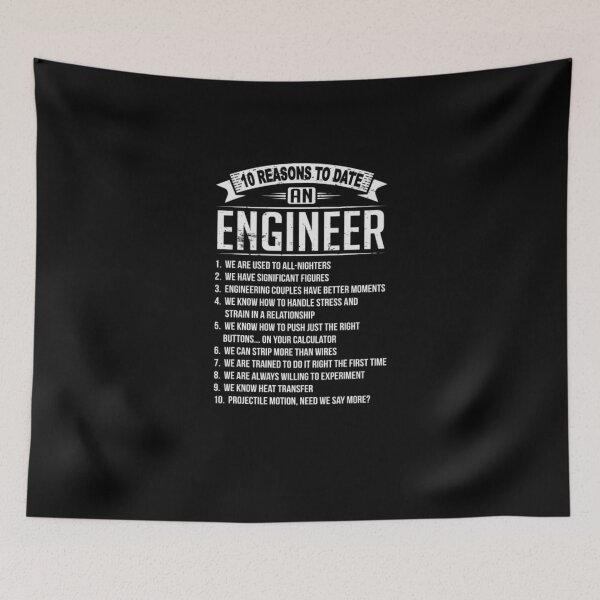 Item preview, 10 Reasons To Date a Engineer designed and sold by aryagiri.