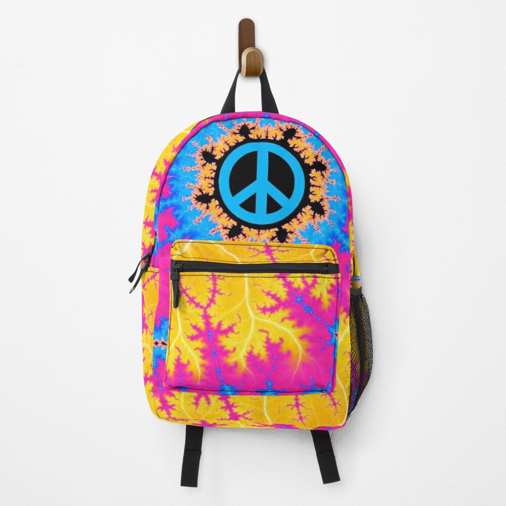 Discover Tie Dye Peace Backpack