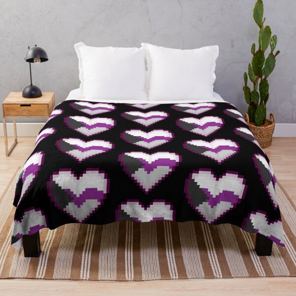 Item preview, Demisexual Flag Pixel Heart designed and sold by squidego.
