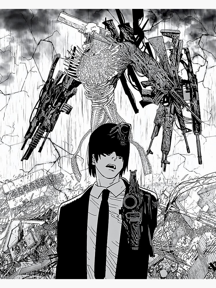 "Gun Devil | Chainsaw Man" Poster For Sale By AoiDoi | Redbubble