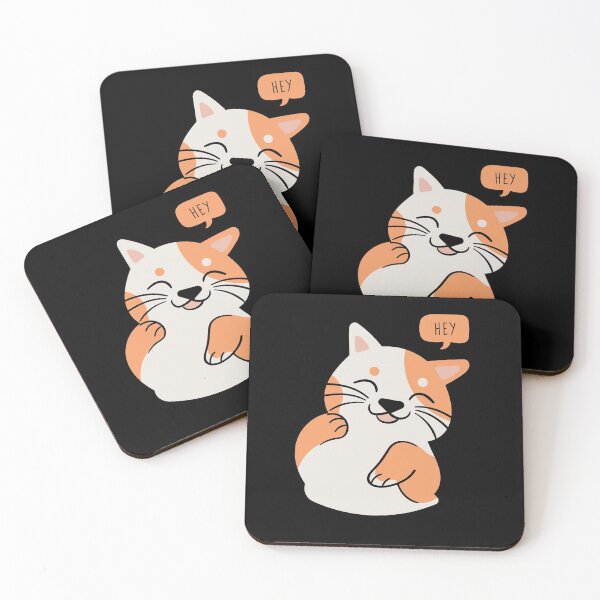 Item preview, Cat Says Hey , Cat , Kitty, Kitten designed and sold by laamriya974.