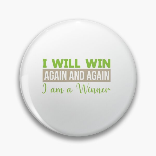 Item preview, I will  win  again and again designed and sold by IAmTailorMade77.
