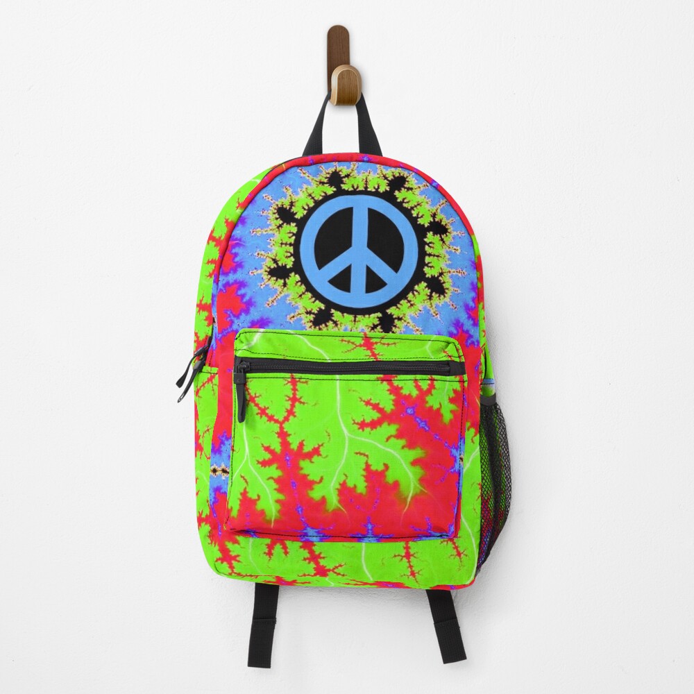 Discover tie dye peace Backpack