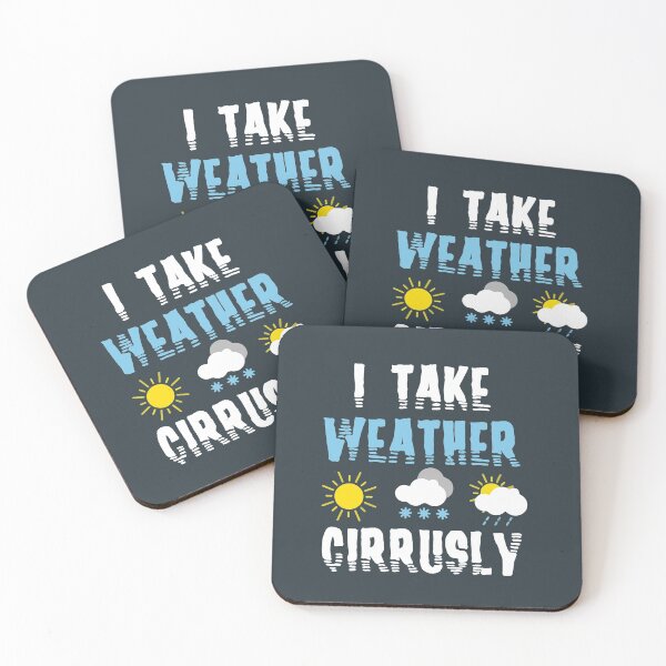 Item preview, I Take Weather Cirrusly designed and sold by Kleon Seo.