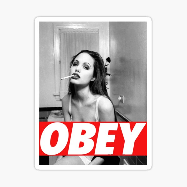 Angelina Jolie Sticker For Sale By Xctly Redbubble