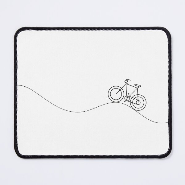 Item preview, Bike on rolling hills designed and sold by lucybrownlane.