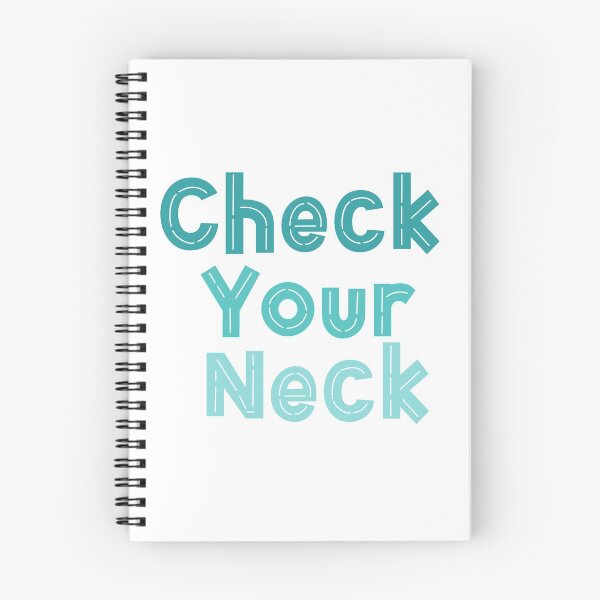 Item preview, Blue Check Your Neck designed and sold by EuropaPrints.