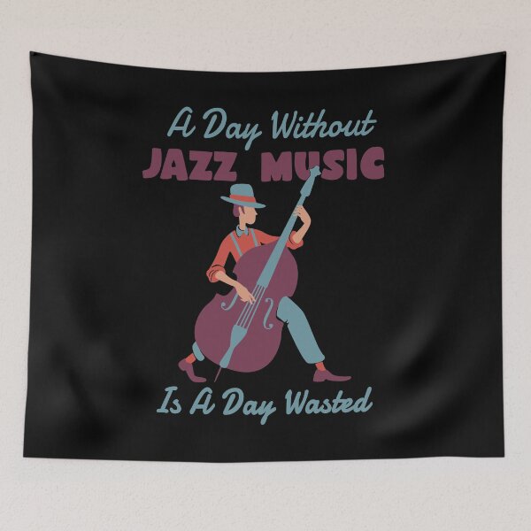 Item preview, A Day Without Jazz Music  designed and sold by Dubbra.