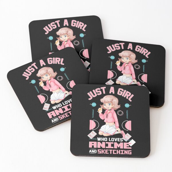 Item preview, Cute Just a Girl who loves Anime and Sketching designed and sold by IMMAC68.