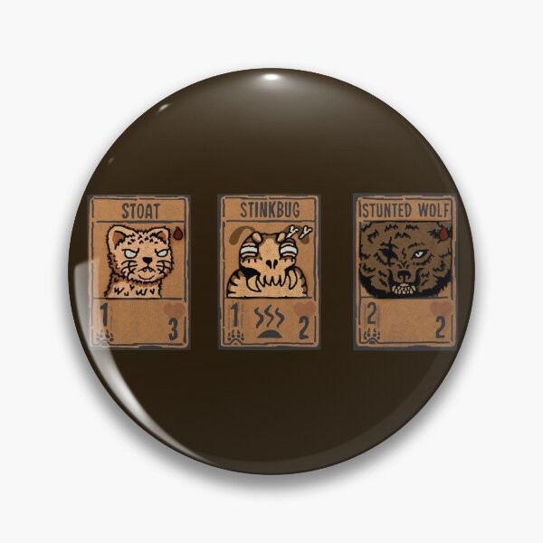 Item preview, The Stoat, The Stinkbug, and The Stunted Wolf designed and sold by Mivox.