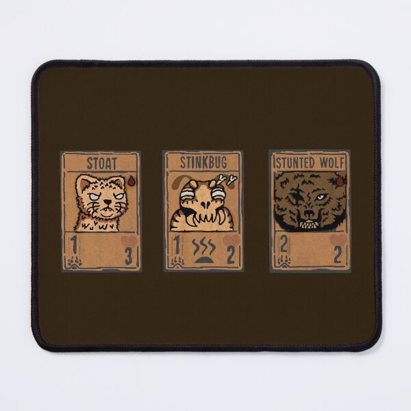 Item preview, The Stoat, The Stinkbug, and The Stunted Wolf designed and sold by Mivox.