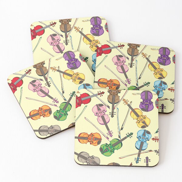Item preview, Colorful Vintage Violins designed and sold by HarrioBend.