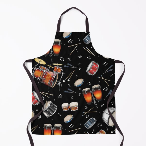 Item preview, Drums On Black designed and sold by HarrioBend.