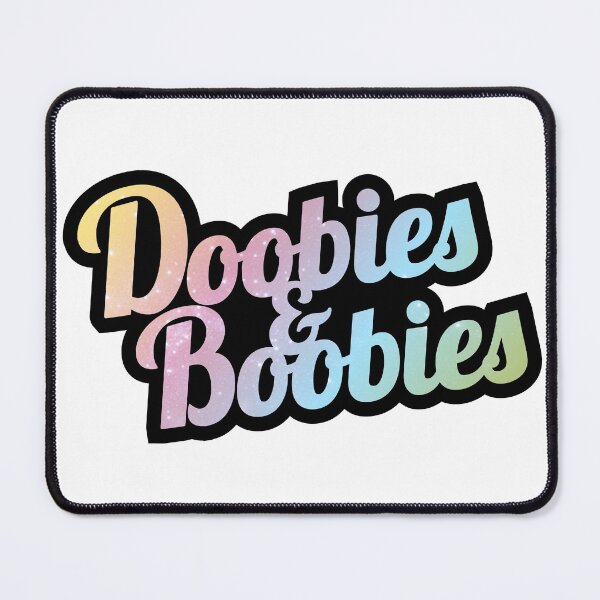 Item preview, Doobies and Boobies - Rainbow Stoner  designed and sold by CryptidArt.