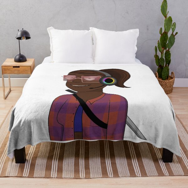 Item preview, CryptoMom #2413 Black person mother Japanese sword Wearing headphones designed and sold by PetTotem.
