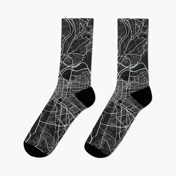 Item preview, Lyon City Map of France - Dark designed and sold by deMAP.