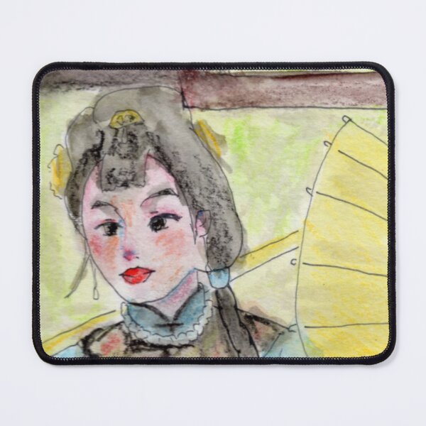 Item preview, Chinese Lady In Hanfu Watercolor designed and sold by Junpeiberry.