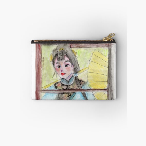 Item preview, Chinese Lady In Hanfu Watercolor designed and sold by Junpeiberry.