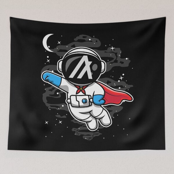 Item preview, Astronaut Super Hero Algorand ALGO Coin To The Moon Crypto Token Cryptocurrency Blockchain Wallet HODL designed and sold by AdamRoberts90.