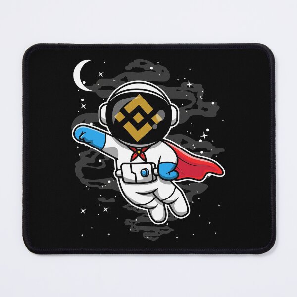 Item preview, Astronaut Super Hero Binance BNB Coin To The Moon Crypto Token Cryptocurrency Blockchain Wallet HODL designed and sold by AdamRoberts90.