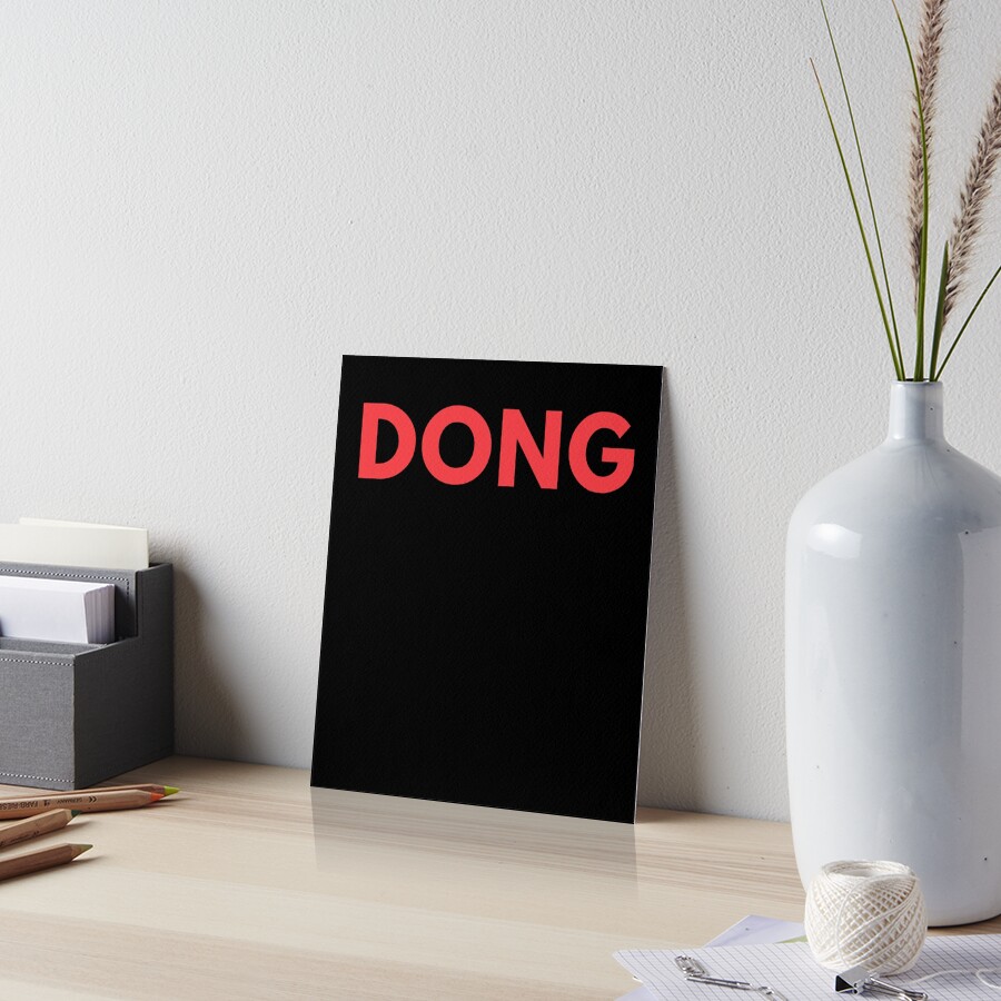 "Sixteen Candles Long Duk Dong Sticker" Art Board Print by sonphillip