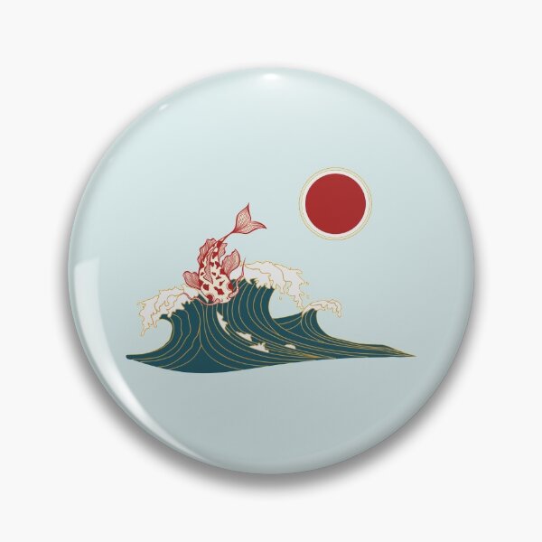 Item preview, Big Coi Sunset Splash designed and sold by GleamingGiant.