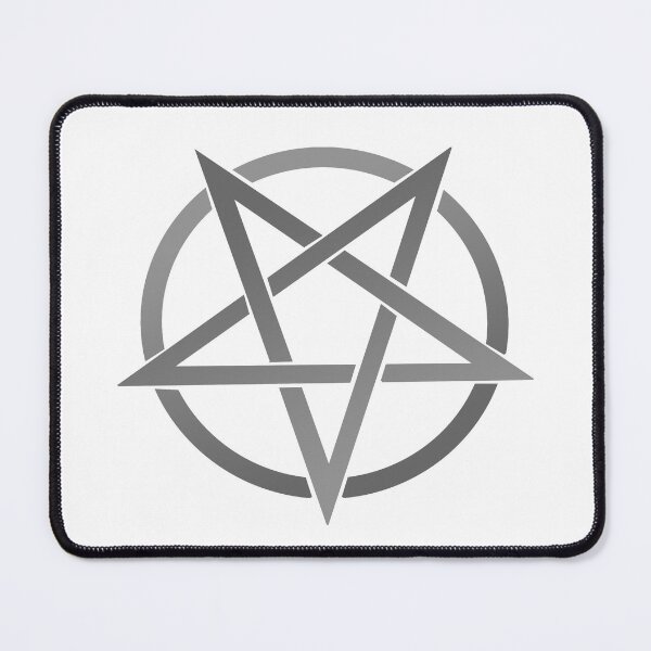 Item preview, Colorful Pentacle Pentagram Grays designed and sold by AlasAHintStudio.